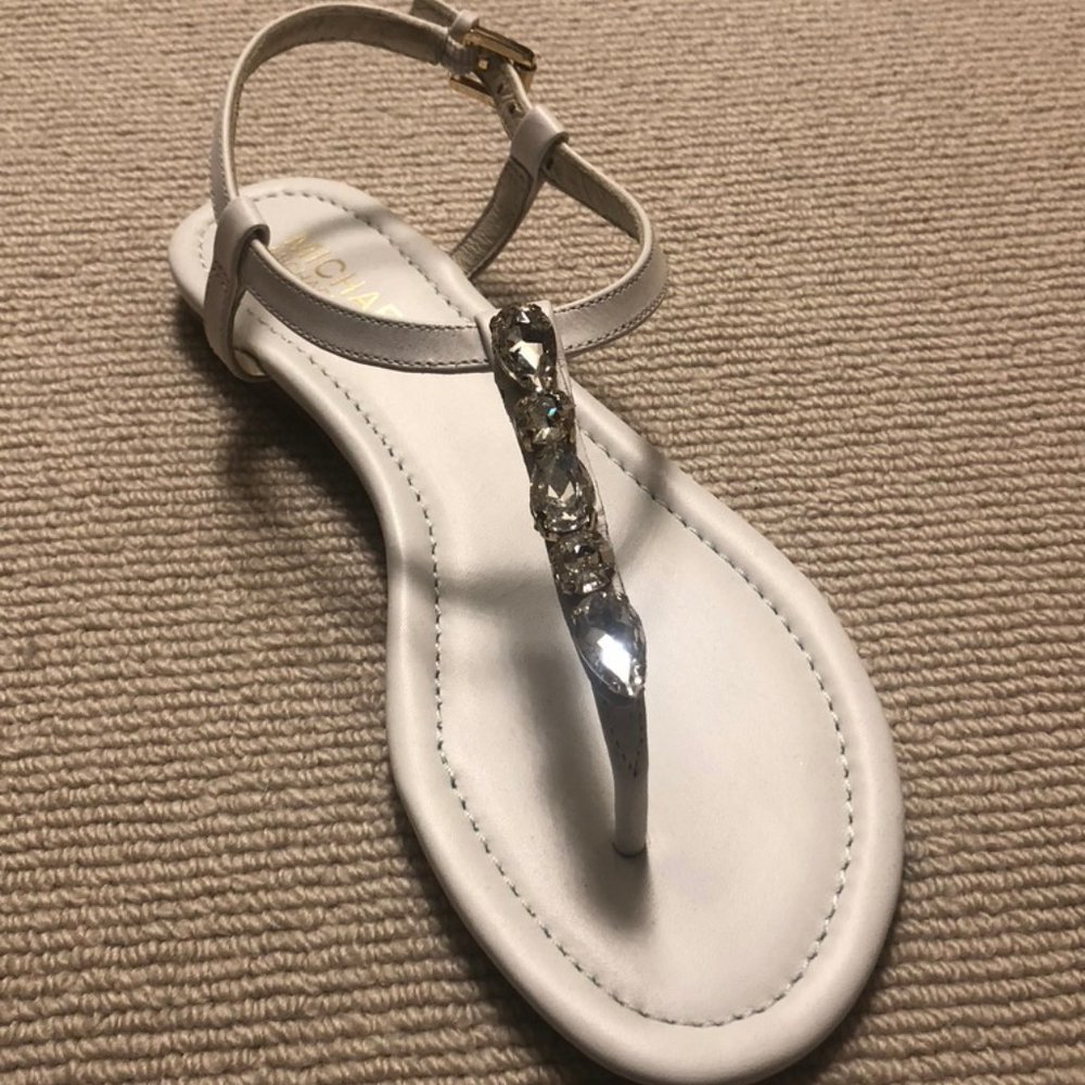 Michael Kors Jayden Flat w/ Crystals